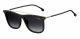 Carrera  For Him sunglasses with a BLACK frame and DARK GREY SHADED lens with a lens width of 55mm and model number Carrera 150/S