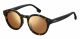 Carrera  UNISEX sunglasses with a HAVANA frame and GOLD MIRROR lens with a lens width of 49mm and model number Carrera 165/S